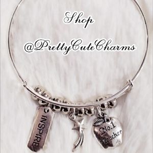 Teacher Bangle Bracelet